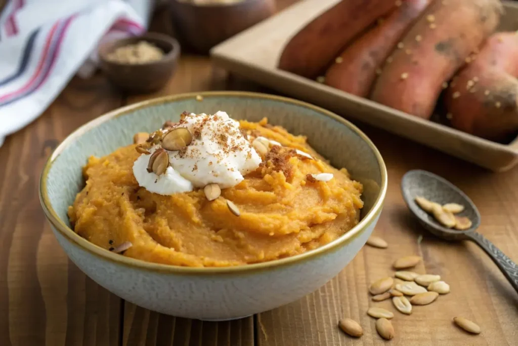 Mashed Japanese Sweet Potatoes Recipe: Creamy Delights
