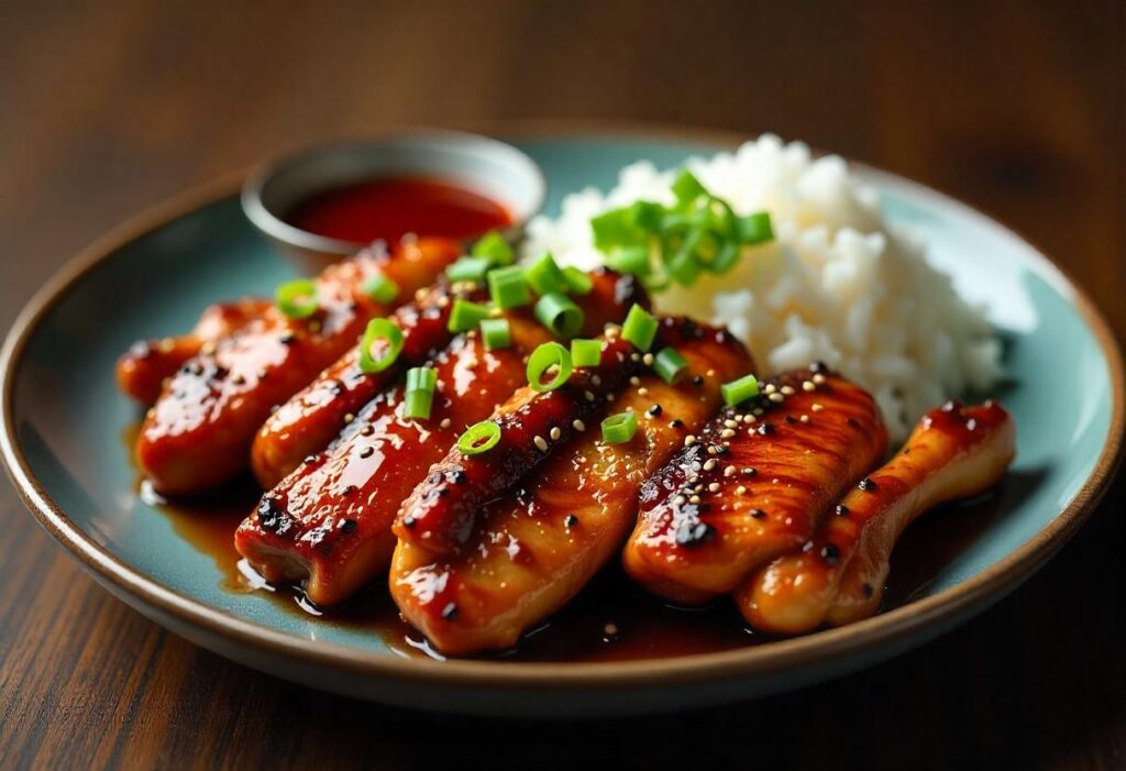 Japanese barbecue sauce chicken recipe
