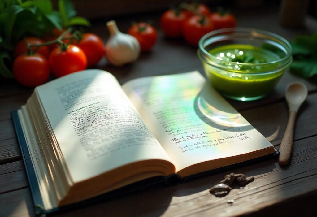 Livre de cuisine ouvert avec sauce barbecue japonaise et notes, représentant FAQ about Japanese Barbecue Sauce Recipes