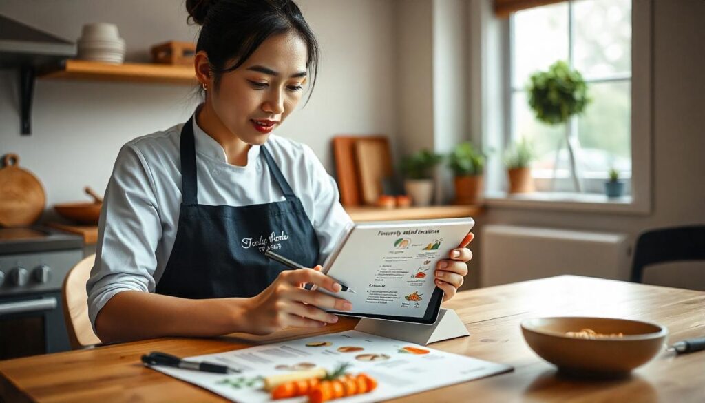 Illustrative image showing a chef answering frequently asked questions with icons representing different queries related to Japanese steak recipes.