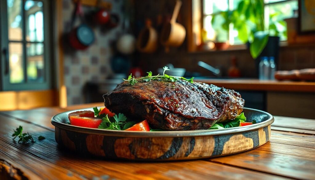 Beautifully plated Japanese steak dish with a call-to-action overlay, inviting readers to try the recipes and explore more culinary delights.
