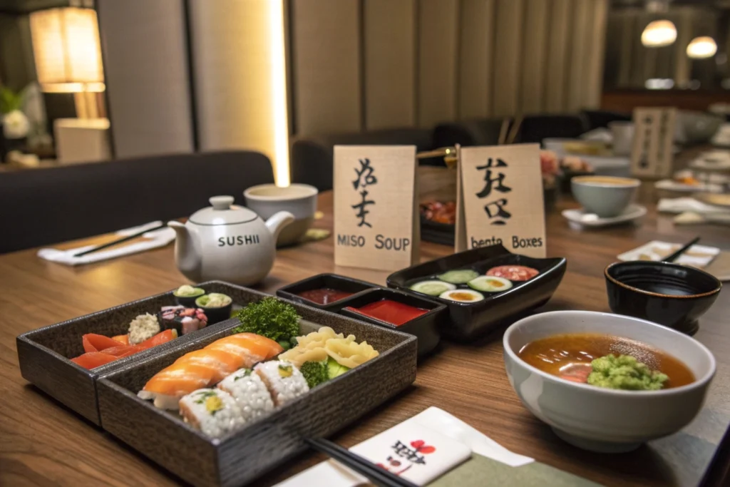 Japanese Letter for Food