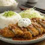 Japanese chicken nanban with tartar sauce